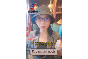 Come and learn about our raw material magnesium ingot