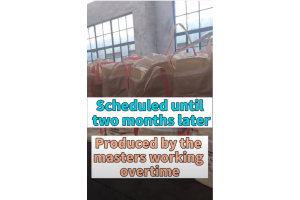 The masters who work overtime late at night can still guarantee the quality of shipments